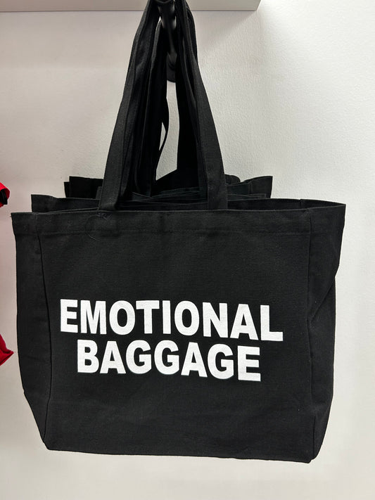 EMOTIONAL baggage tote